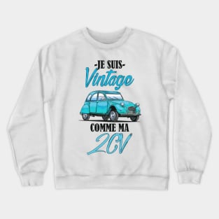2CV Vintage Crewneck Sweatshirt